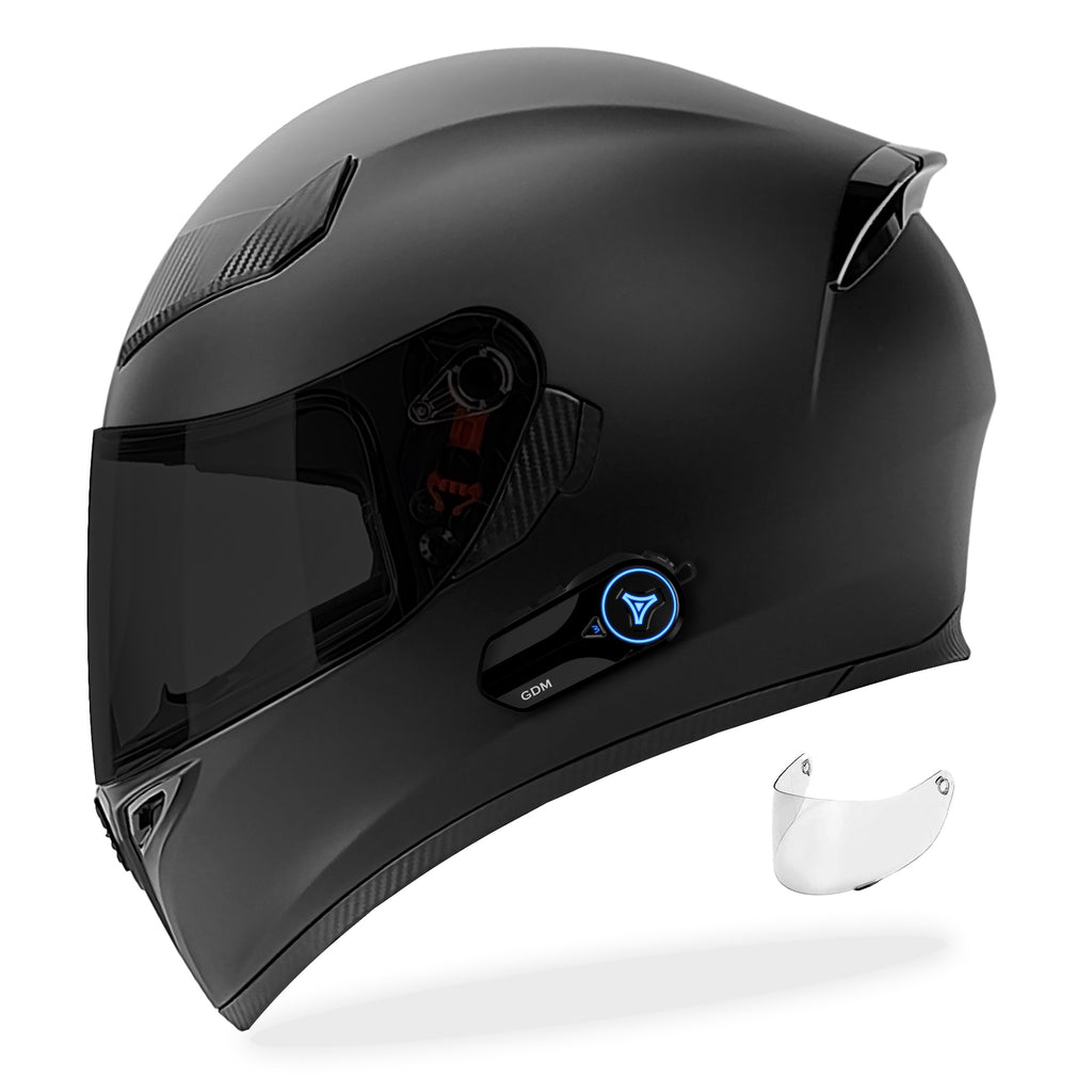 bluetooth motorcycle helmet headset full face GDM Ghost Motorcycle Helmet with Intercom Bluetooth Headset – Motorcycle Helmet Outlet