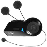 GDM Ghost Motorcycle Helmet with Bluetooth Headset Supersonic