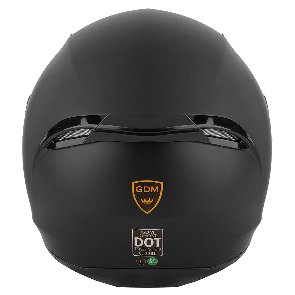 gdm dk 120 extra large motorcycle helmet GDM Ghost Full Face Motorcycle Helmet Matte Black – Motorcycle Helmet Outlet