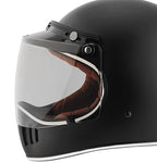 GDM Rebel Vintage motorcycle helmet Face shield