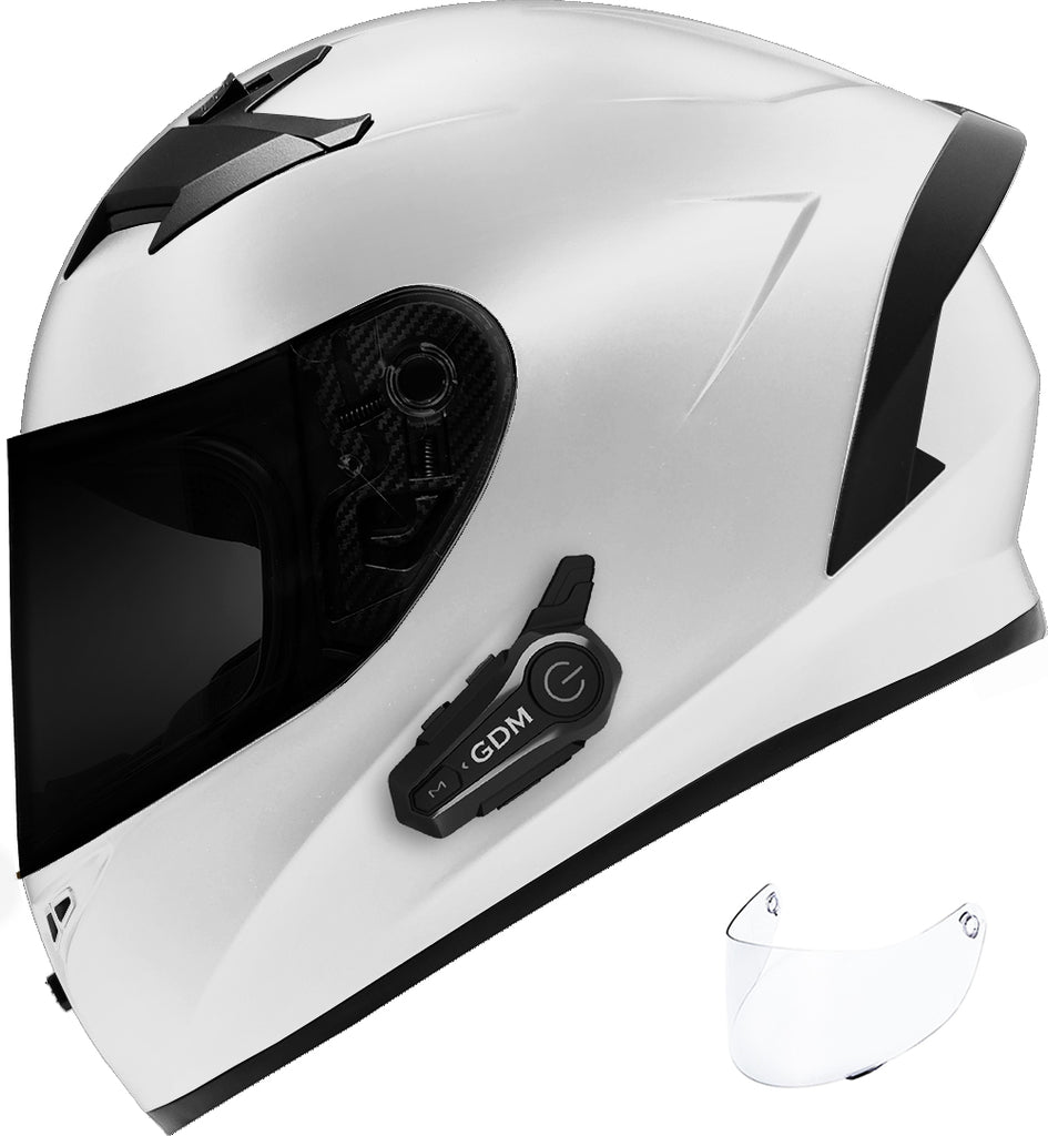 gdm venom motorcycle helmet GDM VENOM Full Face Motorcycle Helmet + GDM HYPERSONIC Bluetooth Inter – Motorcycle Helmet Outlet