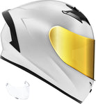 GDM VENOM Full Face Motorcycle Helmet White